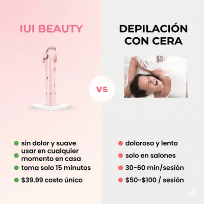 Recortador de Vello Indoloro 2 en 1