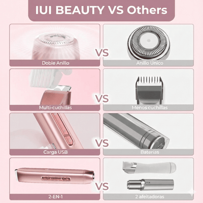 Recortador de Vello Indoloro 2 en 1