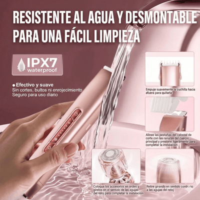 Recortador de Vello Indoloro 2 en 1